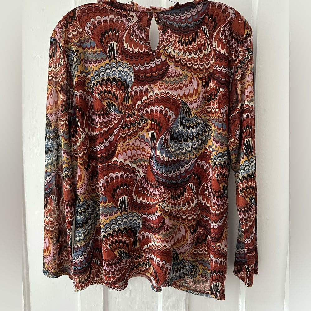 Eclair Multicolor Patterned Top - Picture 3 of 3